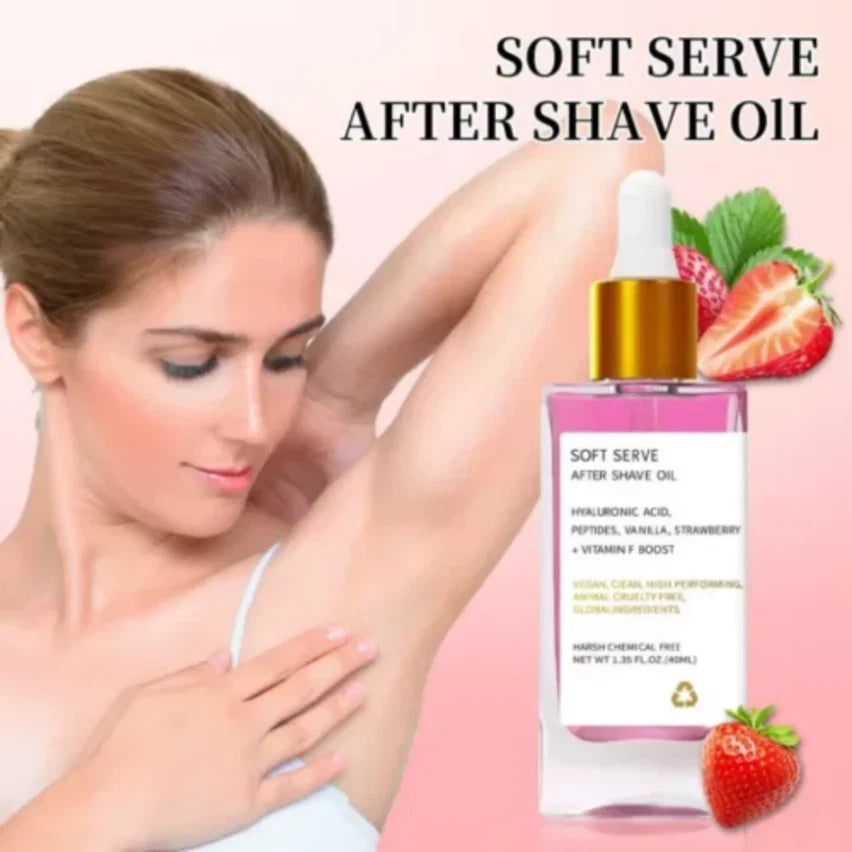 Soft Serve After Shave Oil - Deep Hydration & Razor Bump Repair