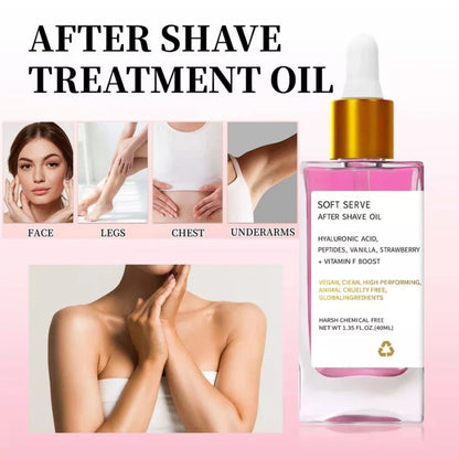 Soft Serve After Shave Oil - Deep Hydration & Razor Bump Repair